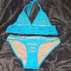 FEATHER11 2 Pieces bikini set Size Large